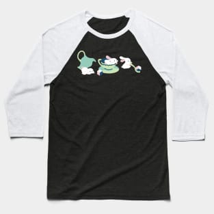 One Cup of Rabbits! Art II Baseball T-Shirt